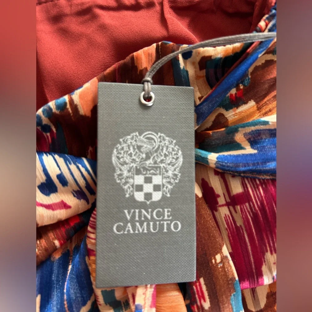 Vince Camuto Tie-Waist Midi Skirt Size 3X NWT